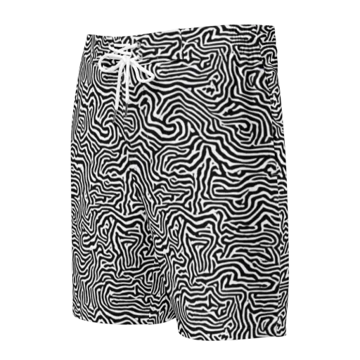 Doodle Symphony on a Men's Board Shorts