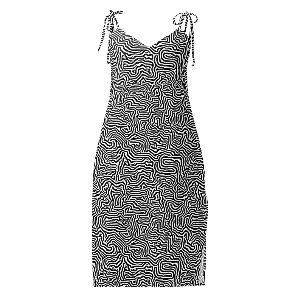 Doodle Symphony on Slip Dress — Front
