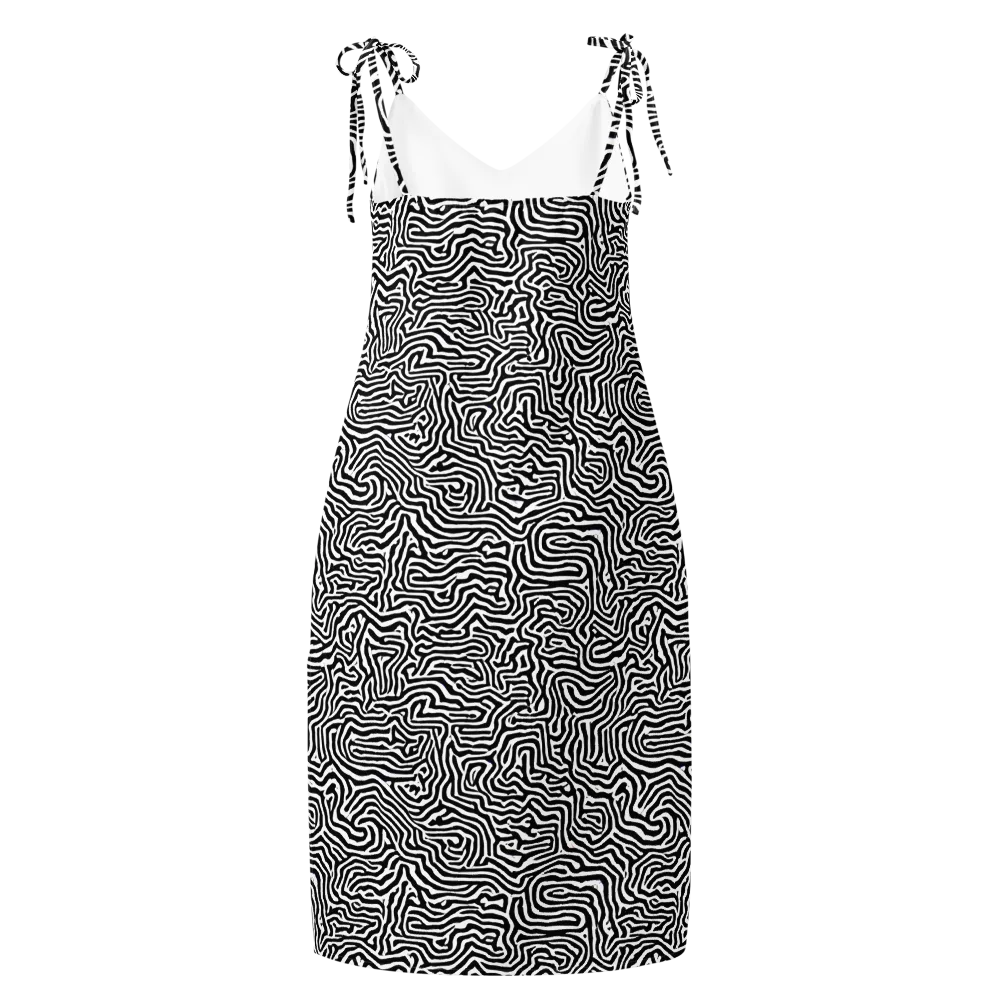 Doodle Symphony on Slip Dress — Back