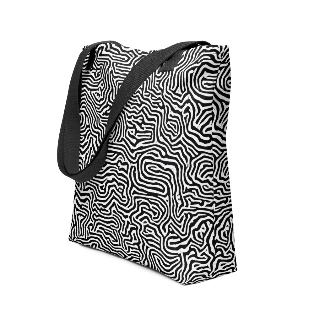 Doodle Symphony on Tote Bag — Front