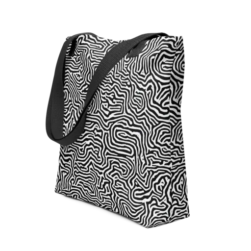 Doodle Symphony on a Tote Bag