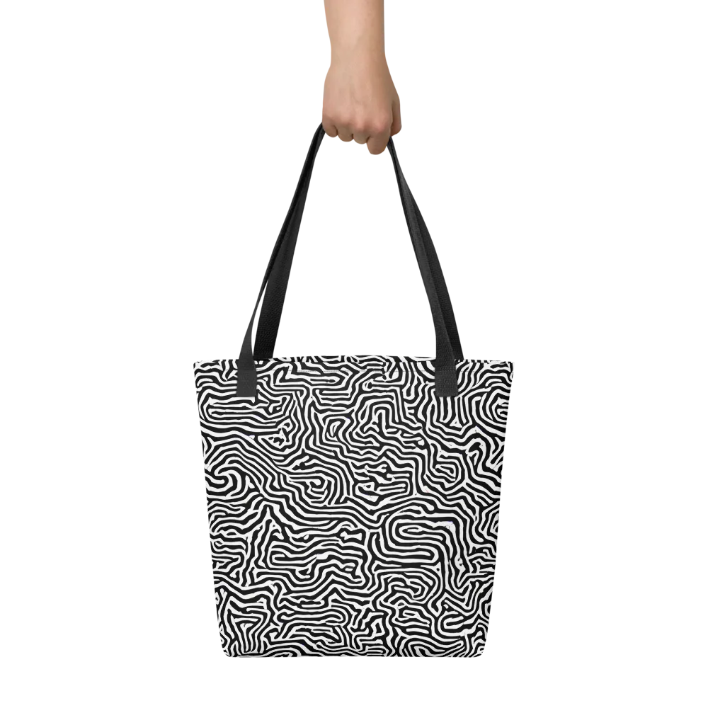 Doodle Symphony on Tote Bag — Front