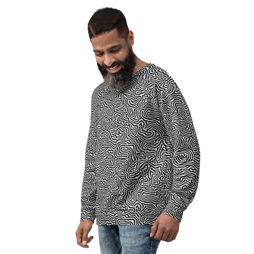 Doodle Symphony on a Sweatshirt