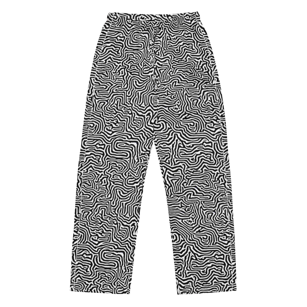 Doodle Symphony on Women's Pajama Pants — Front