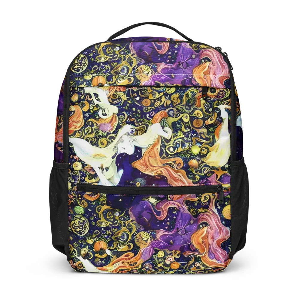 Ethereal Waltz on Utility Backpack — Front