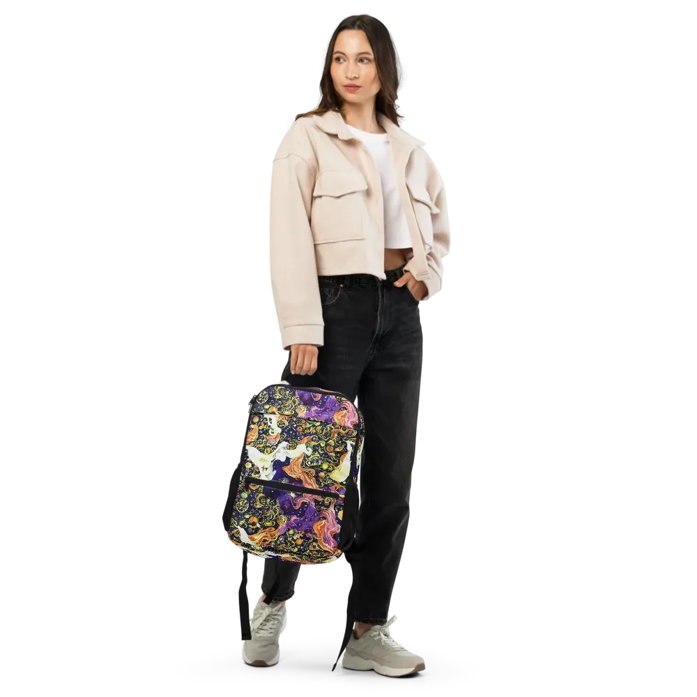 Ethereal Waltz on Utility Backpack — Front