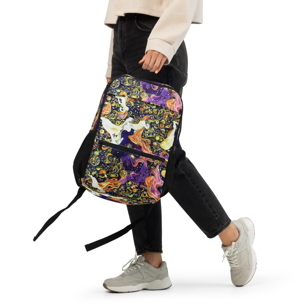 Ethereal Waltz on Utility Backpack — Front