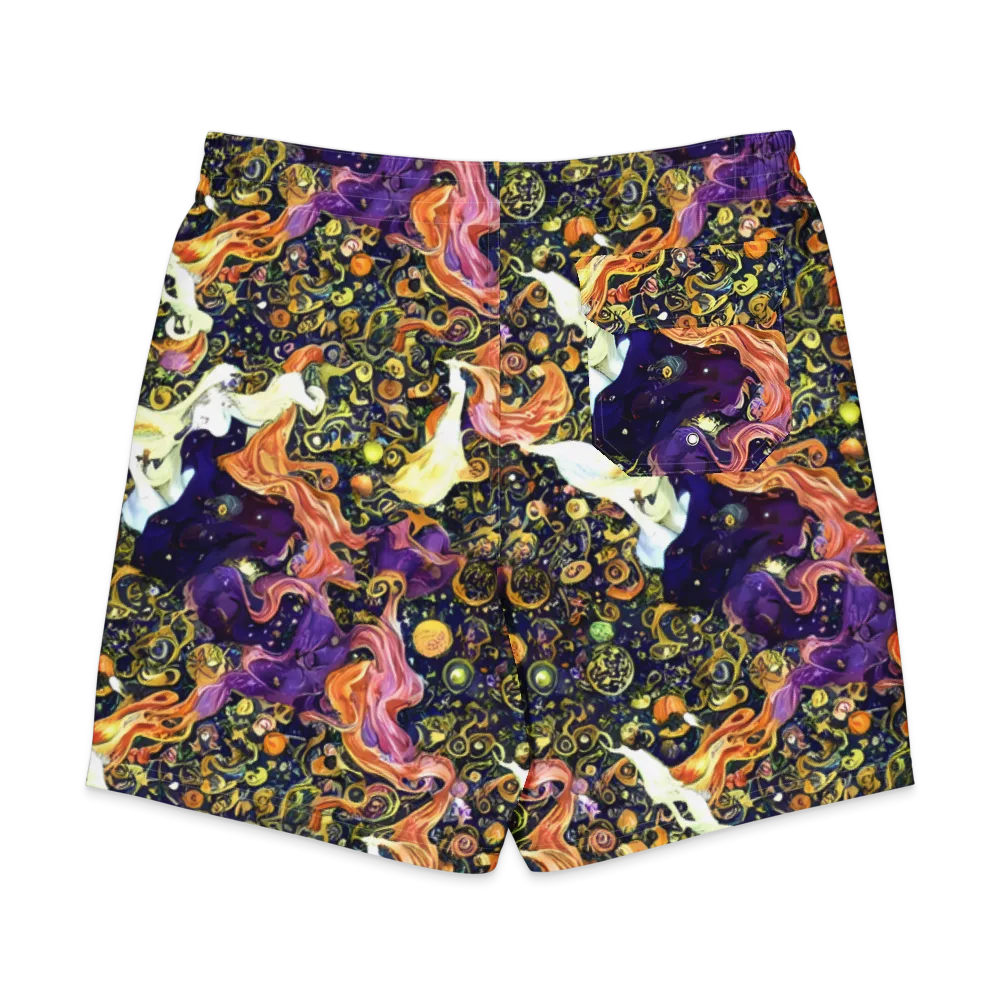 Ethereal Waltz on Men's Board Shorts — Back