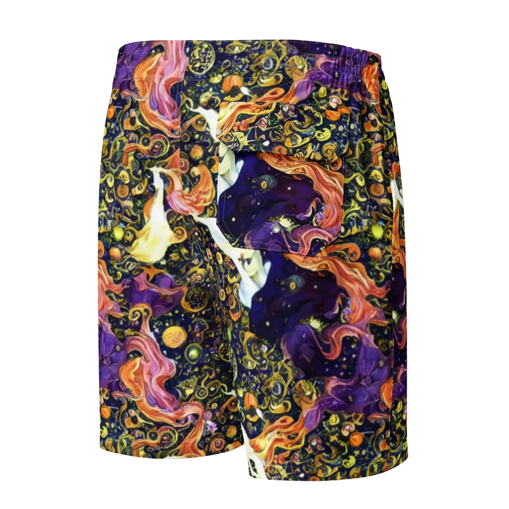 Ethereal Waltz on Men's Board Shorts — Back