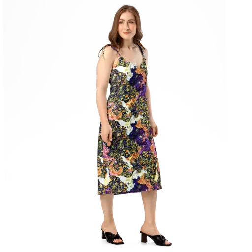 Ethereal Waltz on a Slip Dress