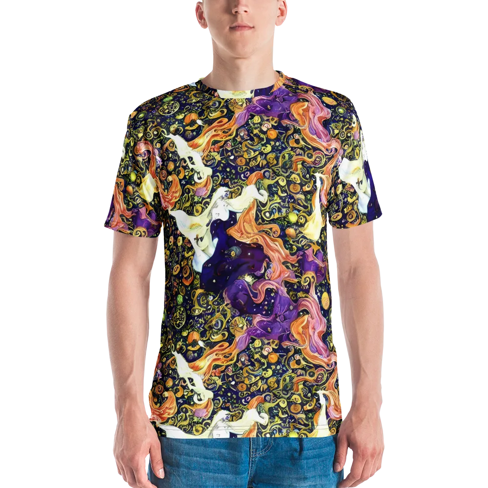 Ethereal Waltz on Men's Crew Neck T-Shirt — Front