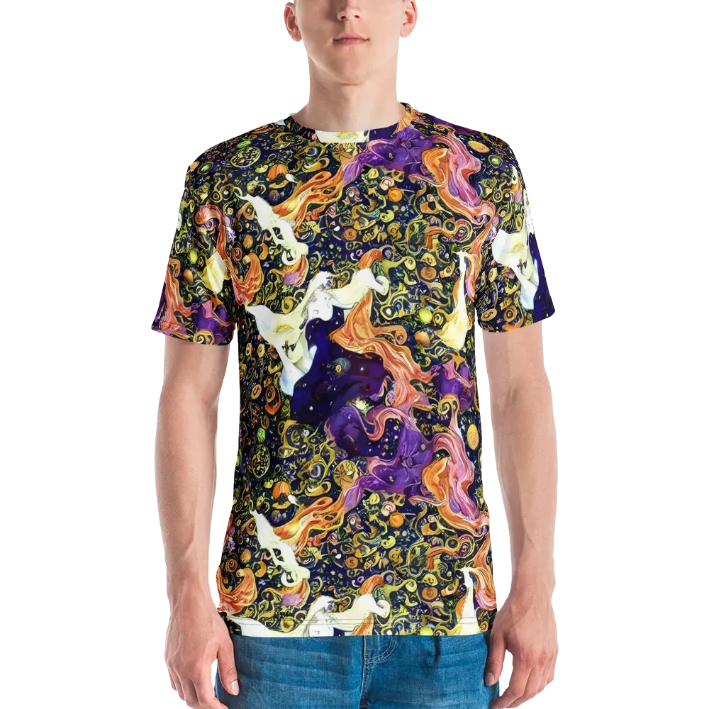 Ethereal Waltz on Men's Crew Neck T-Shirt — Front
