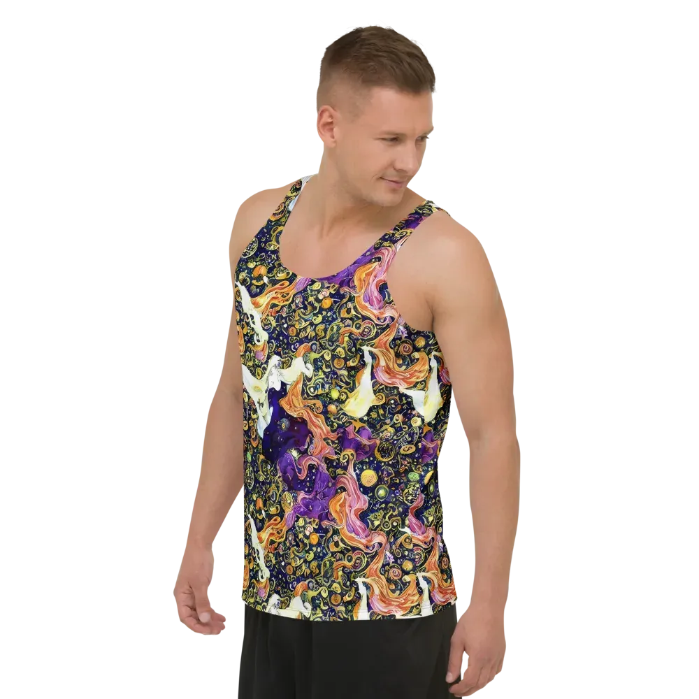 Ethereal Waltz on Men's Tank Top — Left Front
