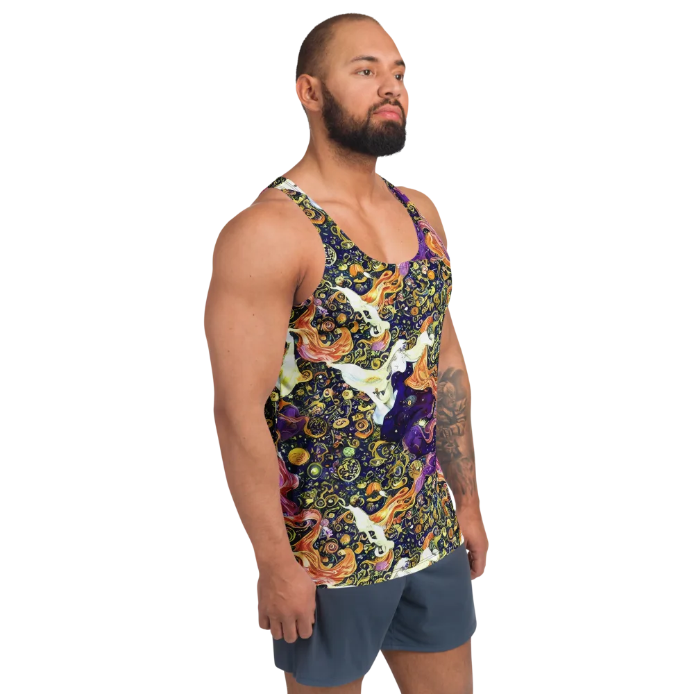 Ethereal Waltz on Men's Tank Top — Right Front