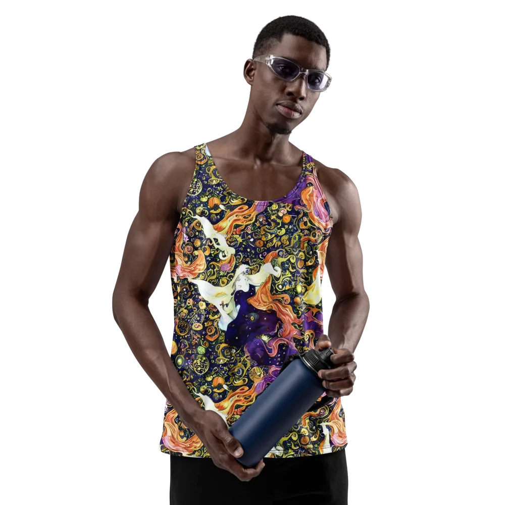Ethereal Waltz on Men's Tank Top — Front