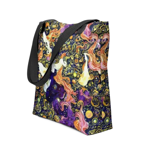 Ethereal Waltz on a Tote Bag