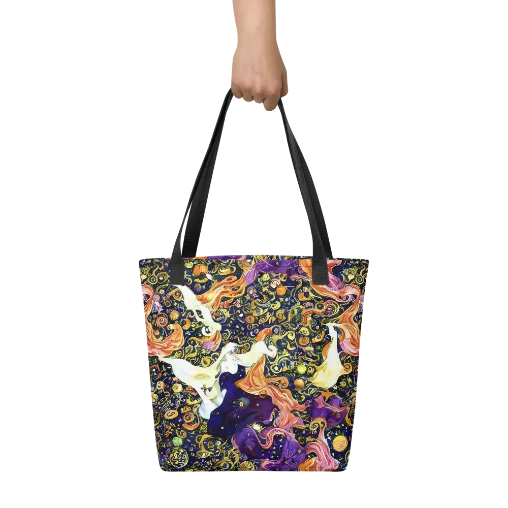 Ethereal Waltz on Tote Bag — Front