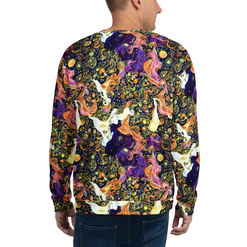 Ethereal Waltz on Sweatshirt — Back