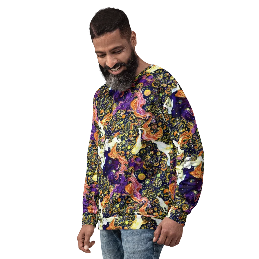 Ethereal Waltz on Sweatshirt — Left Front