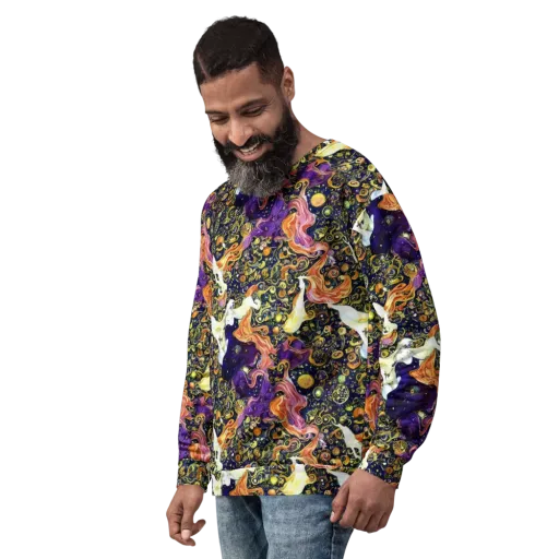 Ethereal Waltz on a Sweatshirt