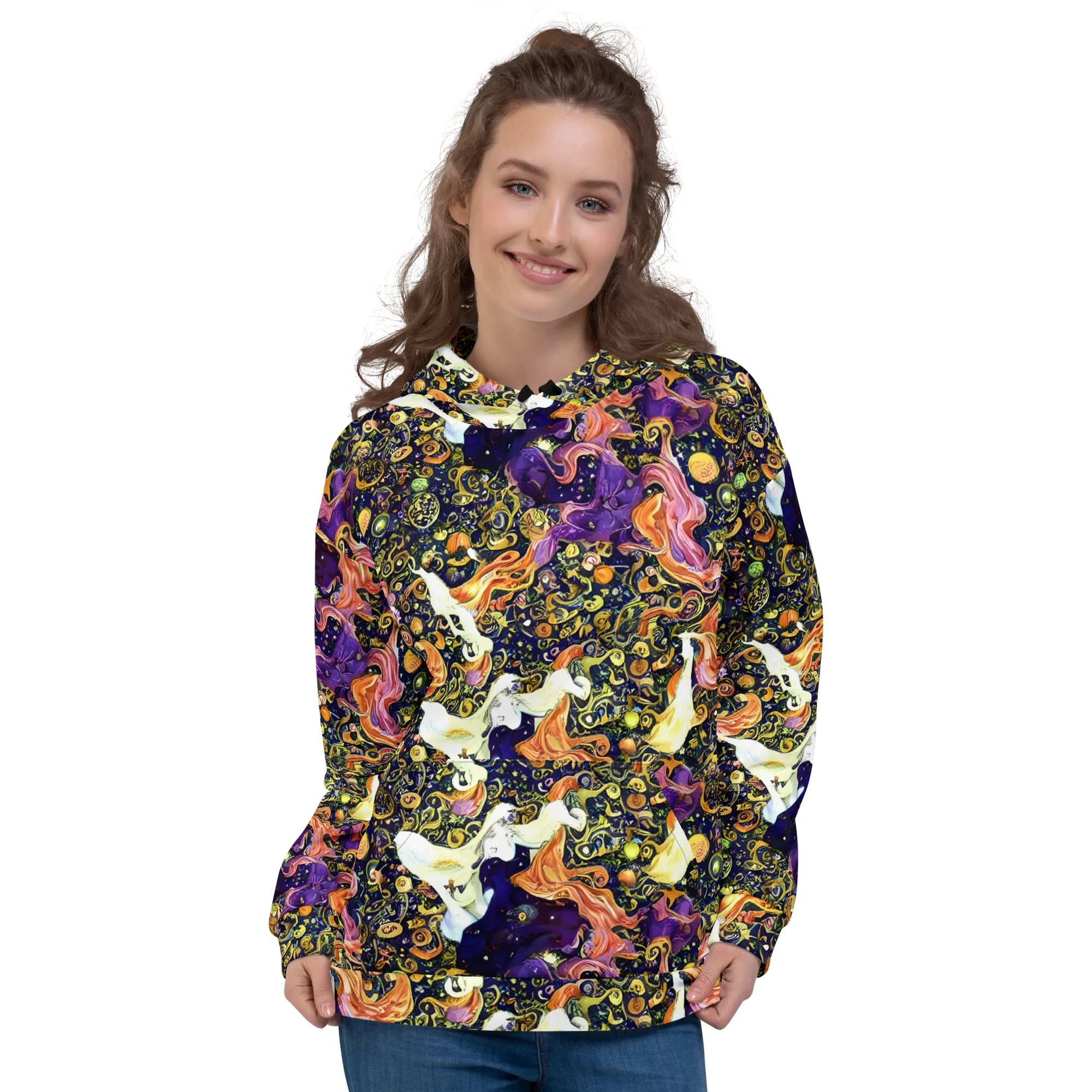 Ethereal Waltz on Hoodie — Front