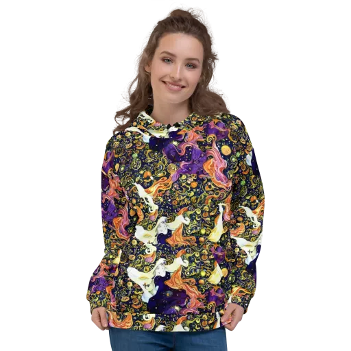 Ethereal Waltz on a Hoodie