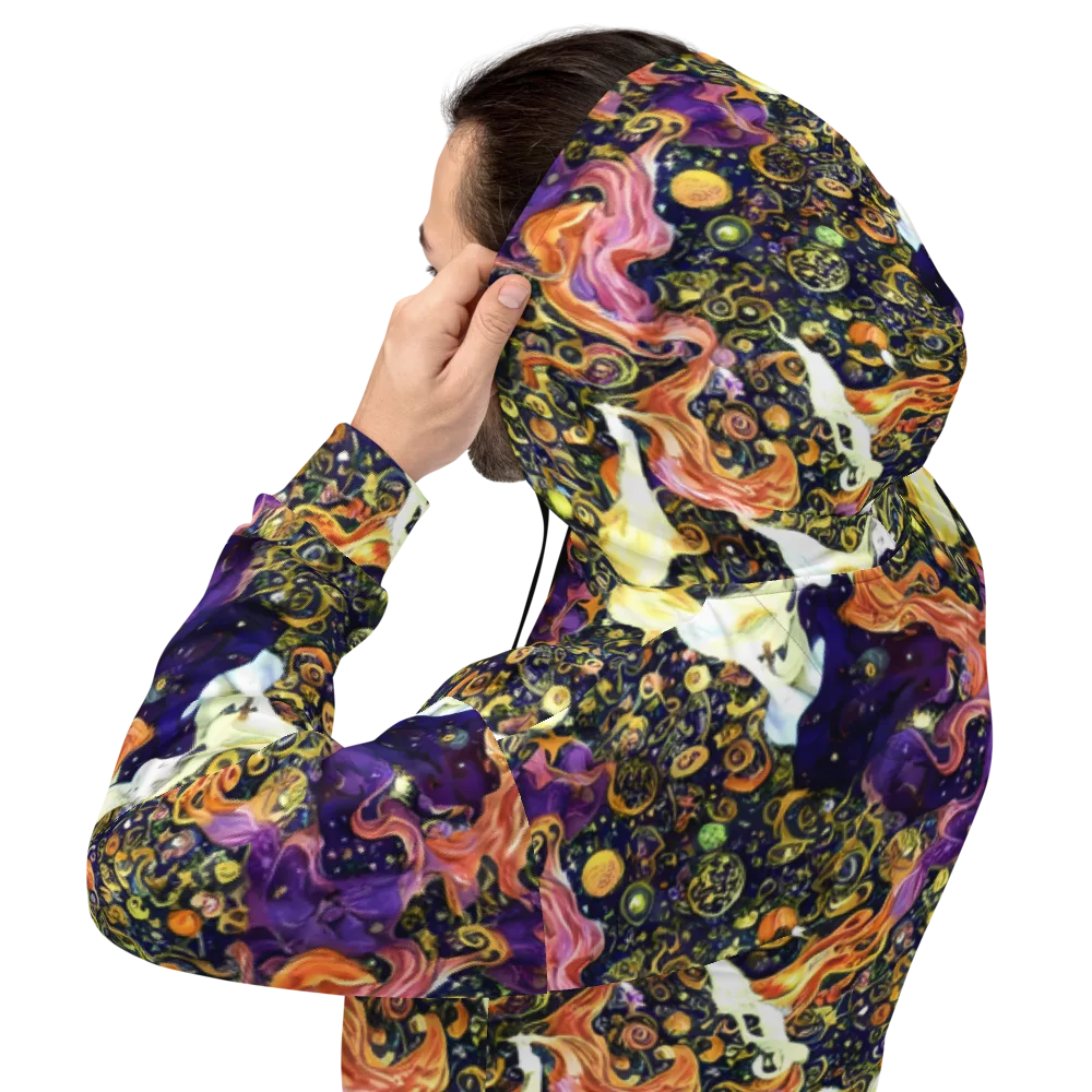 Ethereal Waltz on Hoodie — Back