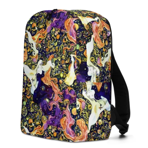 Ethereal Waltz on a Minimalist Backpack
