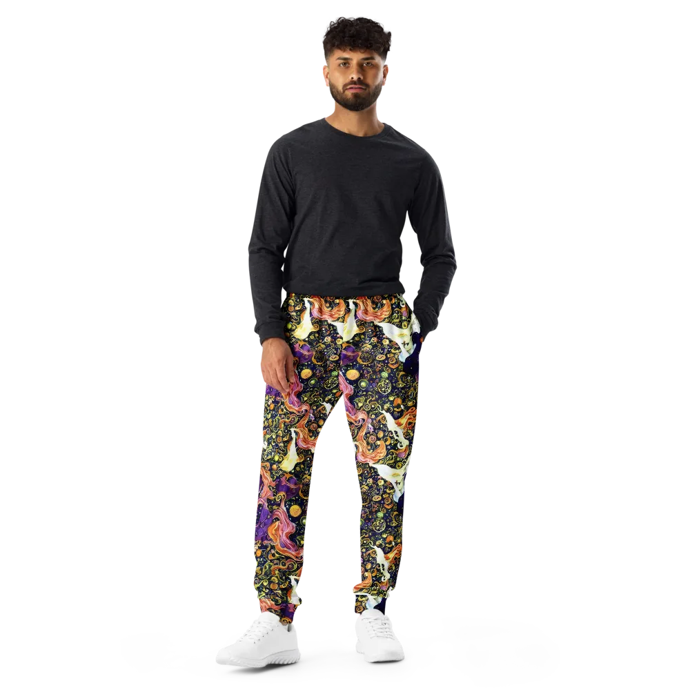 Ethereal Waltz on Men's Joggers — Front