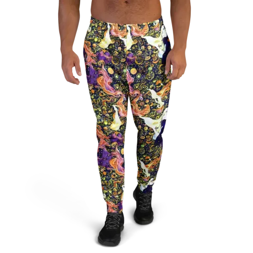Ethereal Waltz on a Men's Joggers
