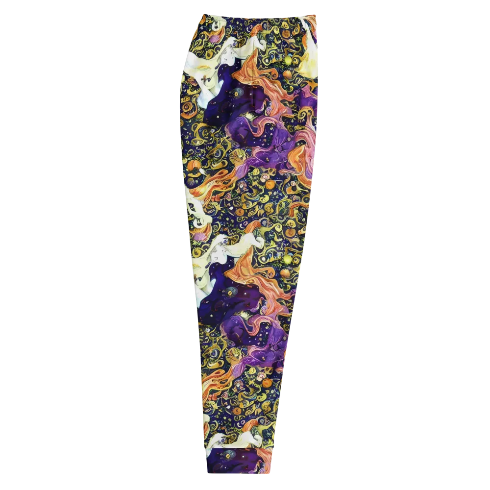 Ethereal Waltz on Men's Joggers — Right