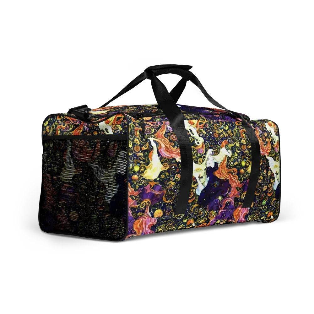Ethereal Waltz on Duffle Bag — Right Front