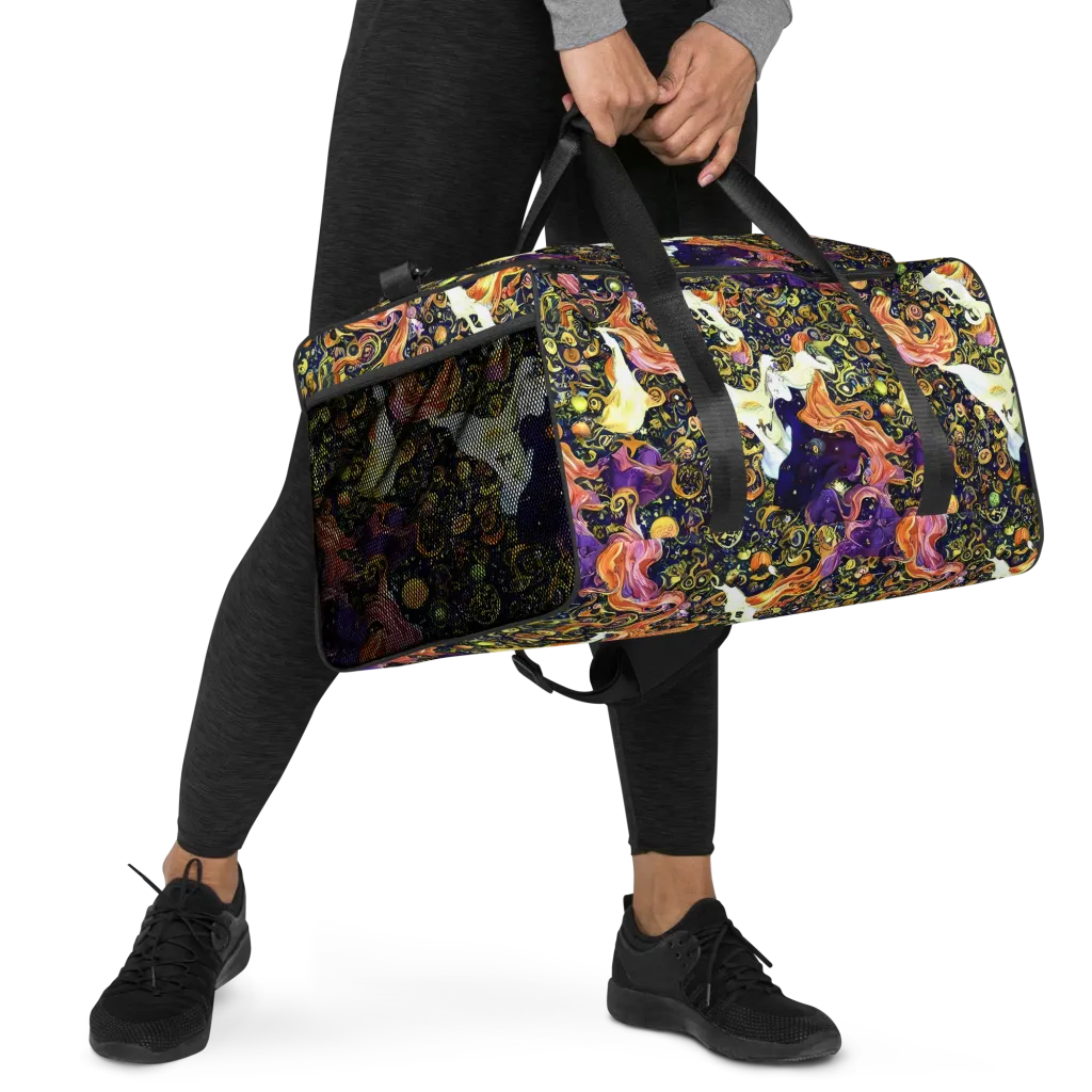 Ethereal Waltz on Duffle Bag — Right Front