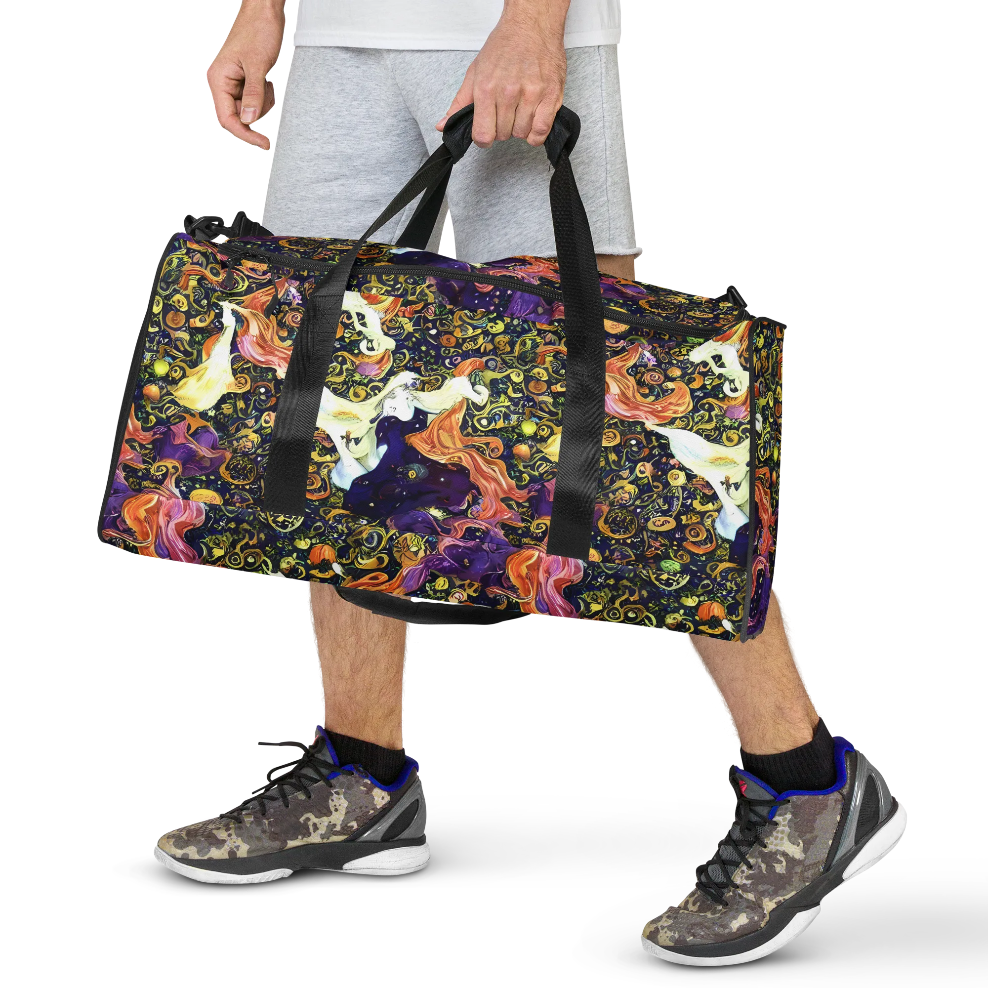 Ethereal Waltz on Duffle Bag — Front