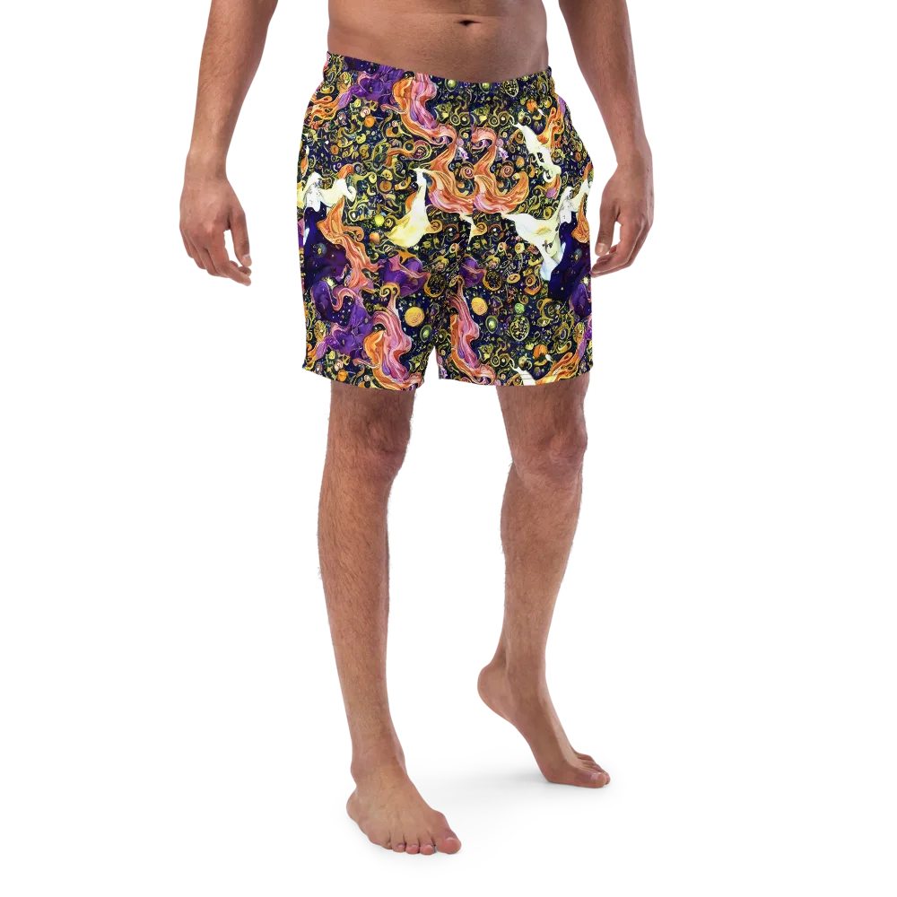Ethereal Waltz on Swim Trunks — Front