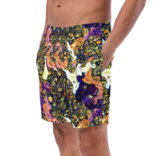 Ethereal Waltz on a Swim Trunks