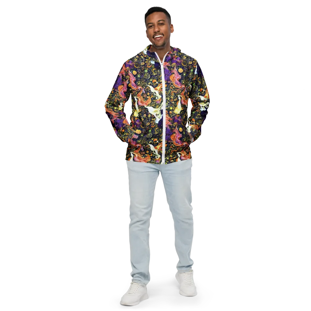 Ethereal Waltz on Men's Windbreaker — Front