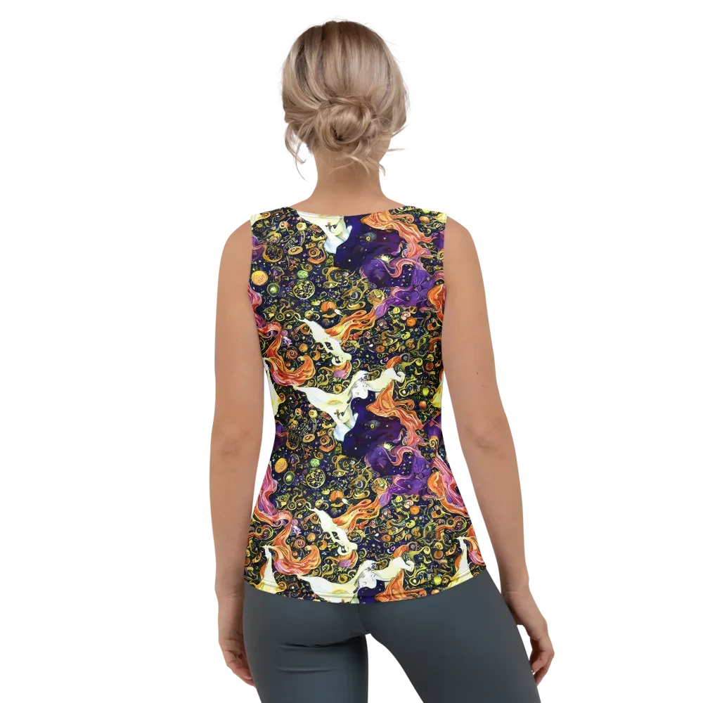 Ethereal Waltz on Women's Tank Top — Back