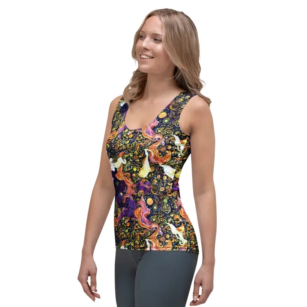 Ethereal Waltz on Women's Tank Top — Left Front