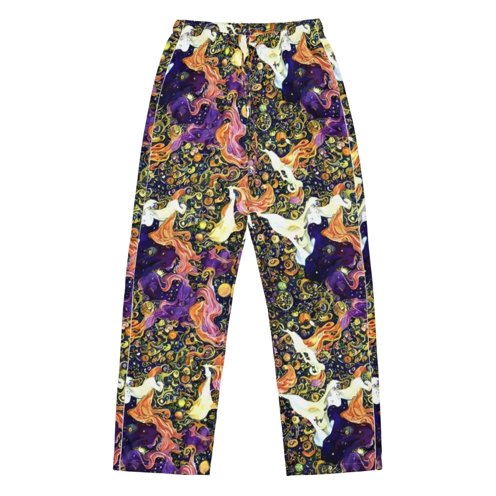 Ethereal Waltz on Women's Pajama Pants — Front