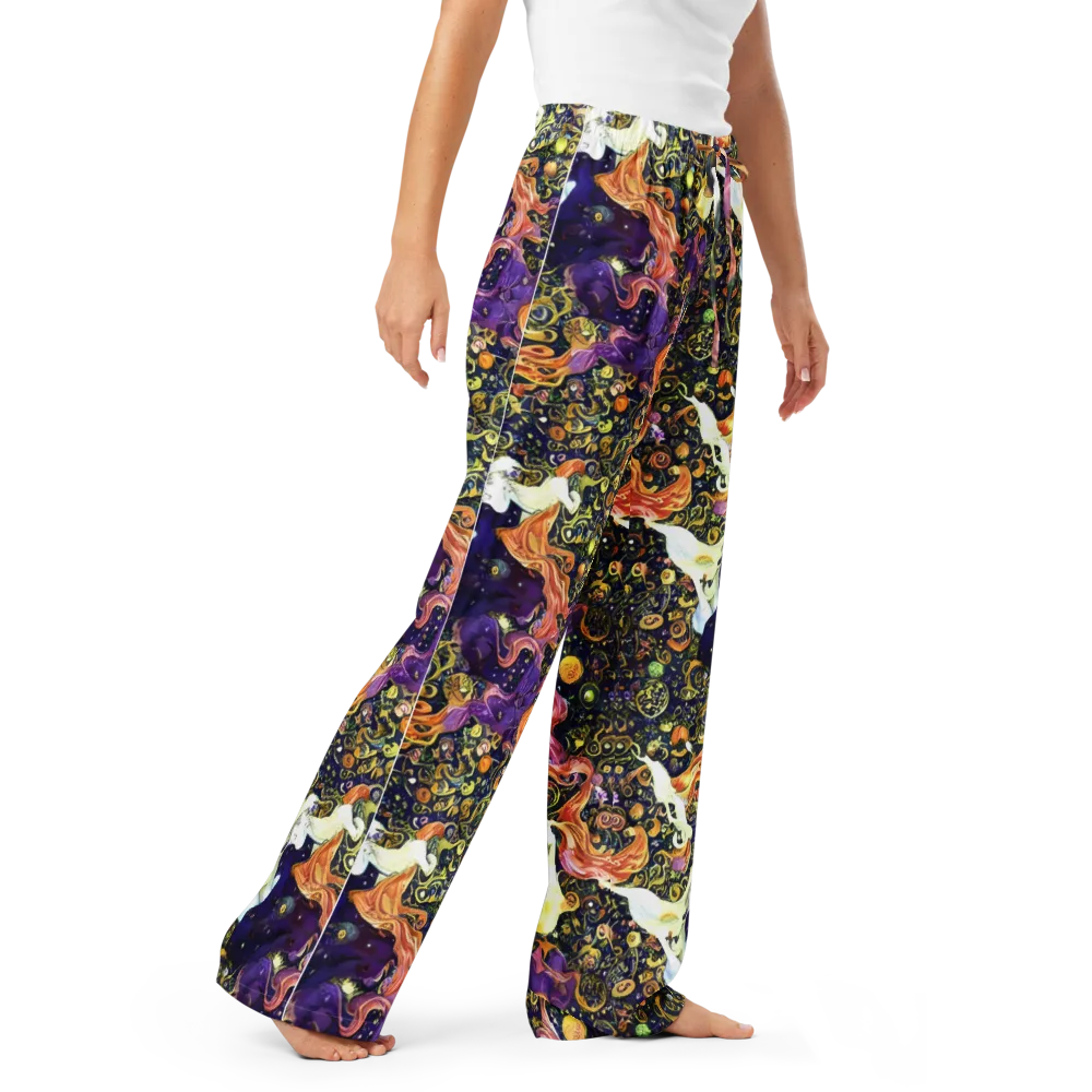 Ethereal Waltz on Women's Pajama Pants — Right Front