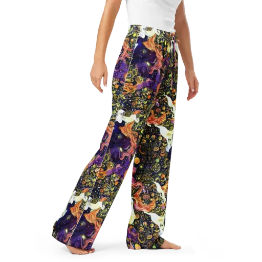 Ethereal Waltz on a Women's Pajama Pants