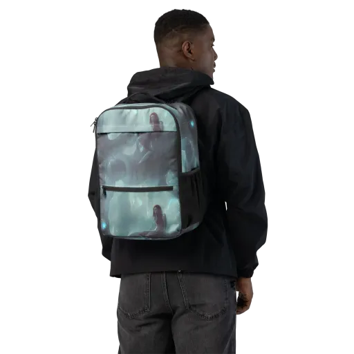 Liquid Serenity on a Utility Backpack