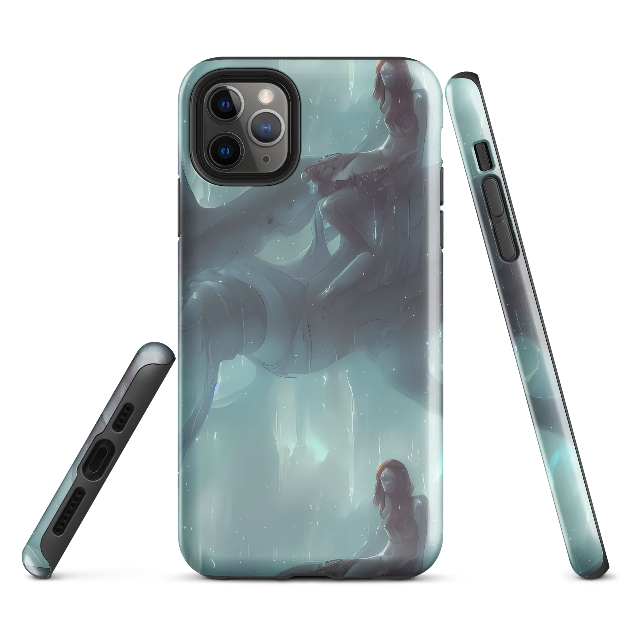 Liquid Serenity on Tough Case for iPhone® — Front