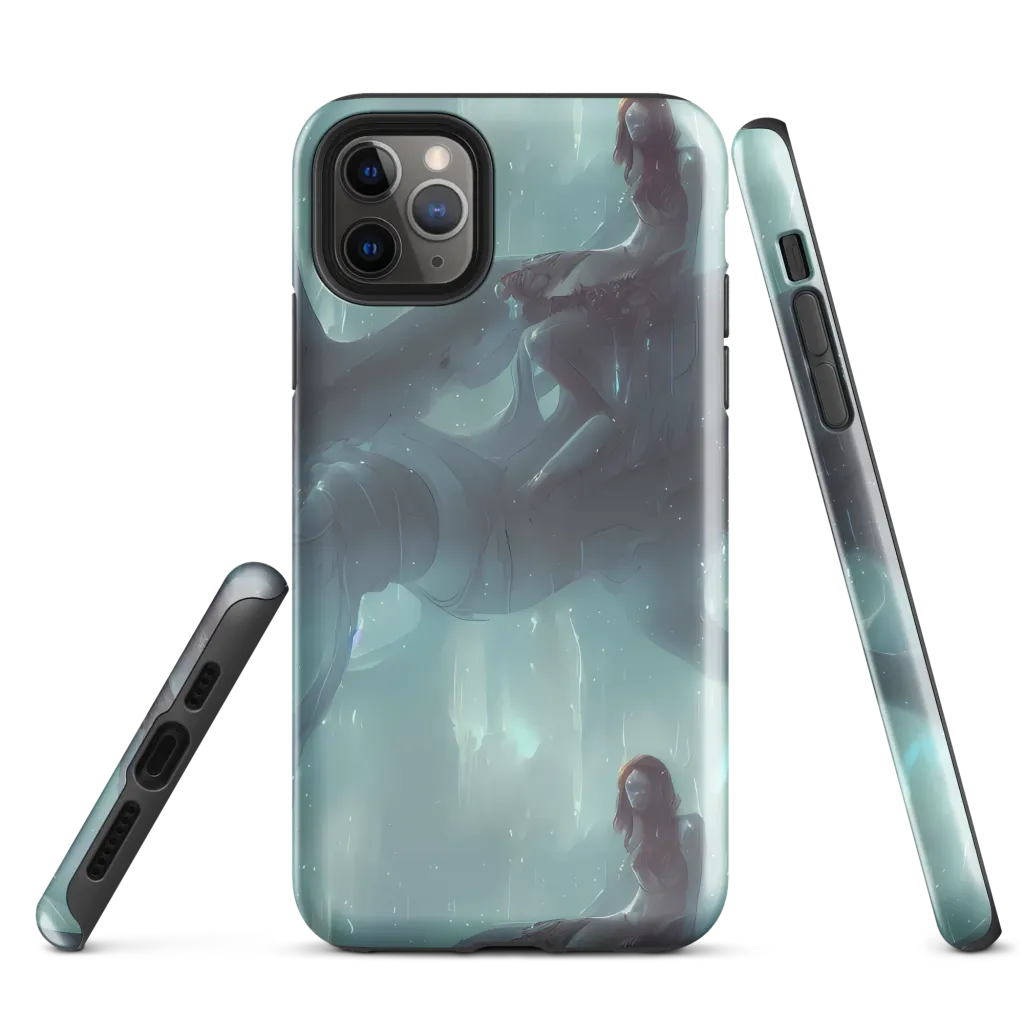 Liquid Serenity on Tough Case for iPhone® — Front