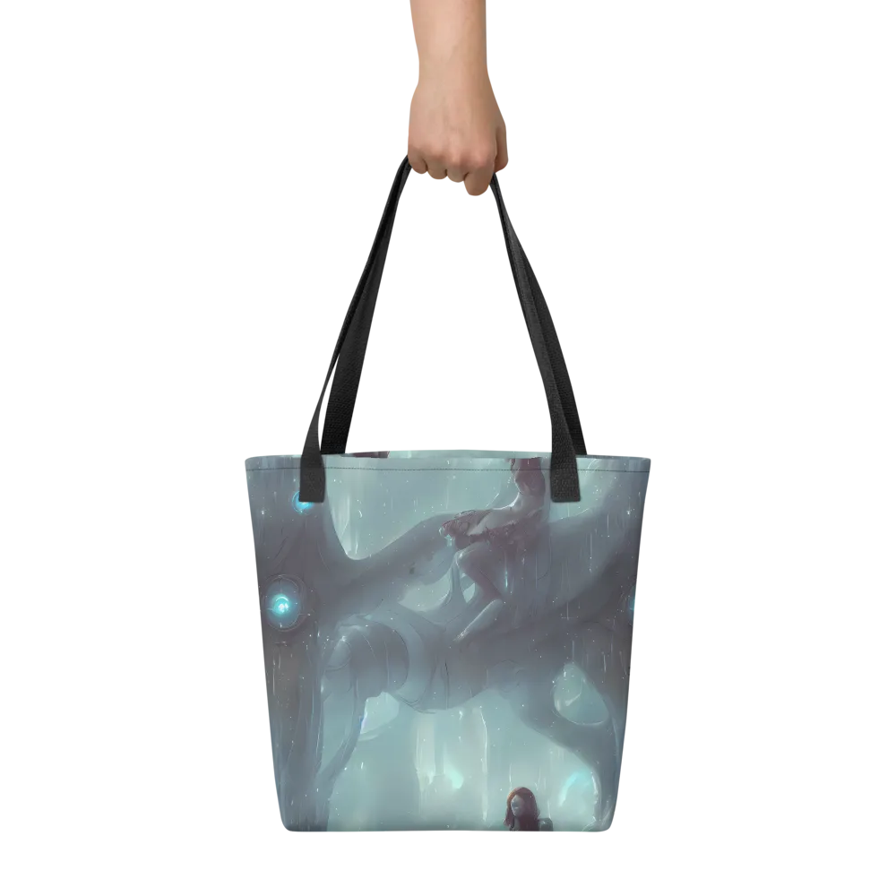 Liquid Serenity on Tote Bag — Front