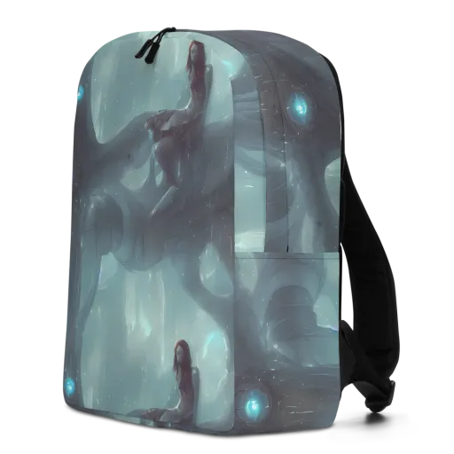 Liquid Serenity on a Minimalist Backpack