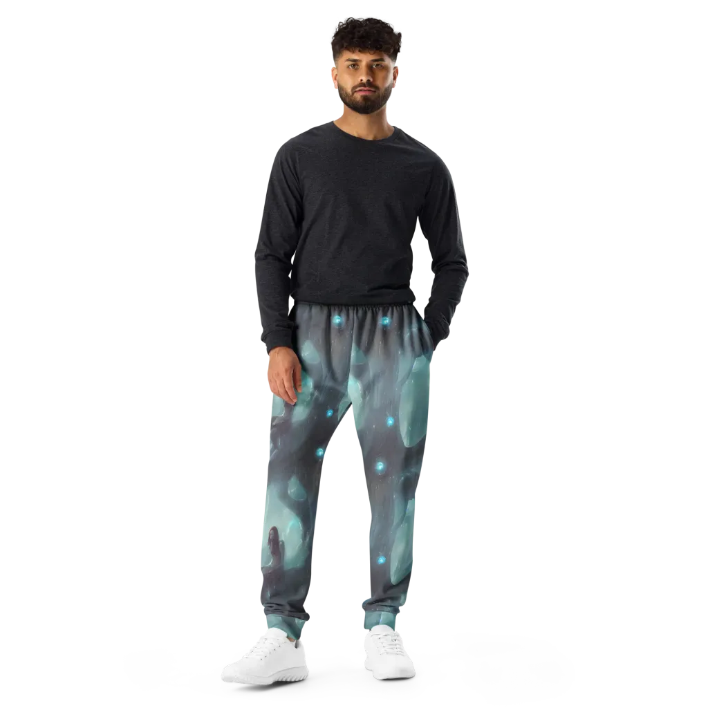 Liquid Serenity on Men's Joggers — Front