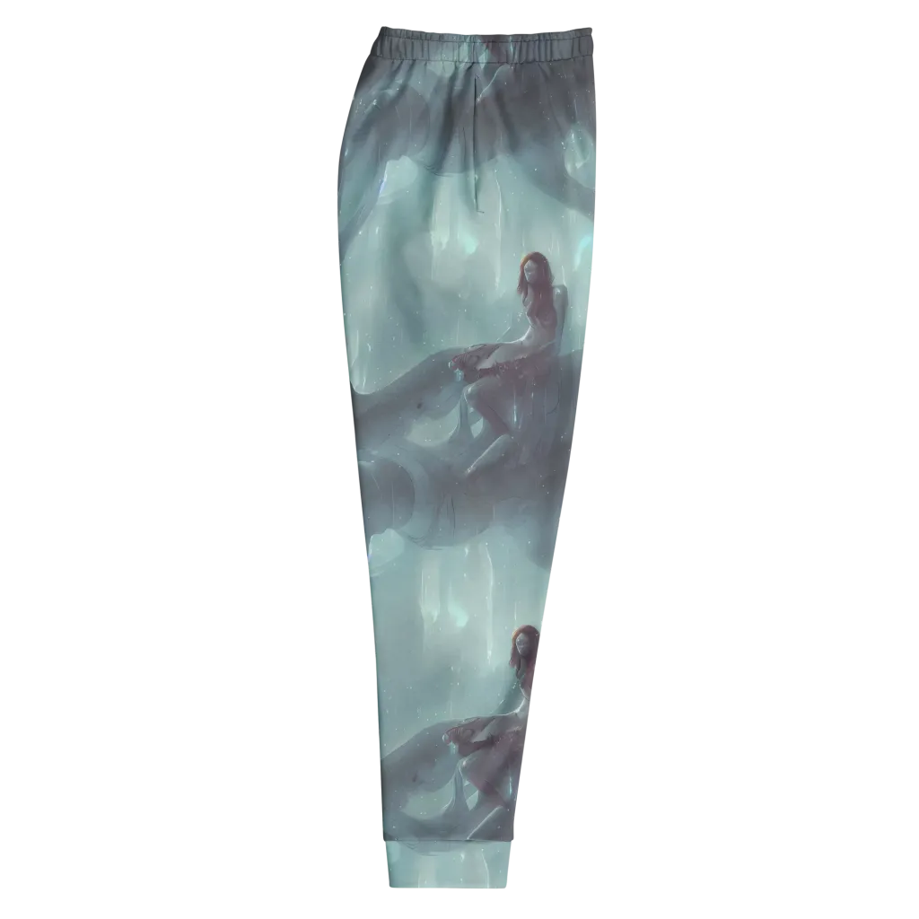 Liquid Serenity on Men's Joggers — Right