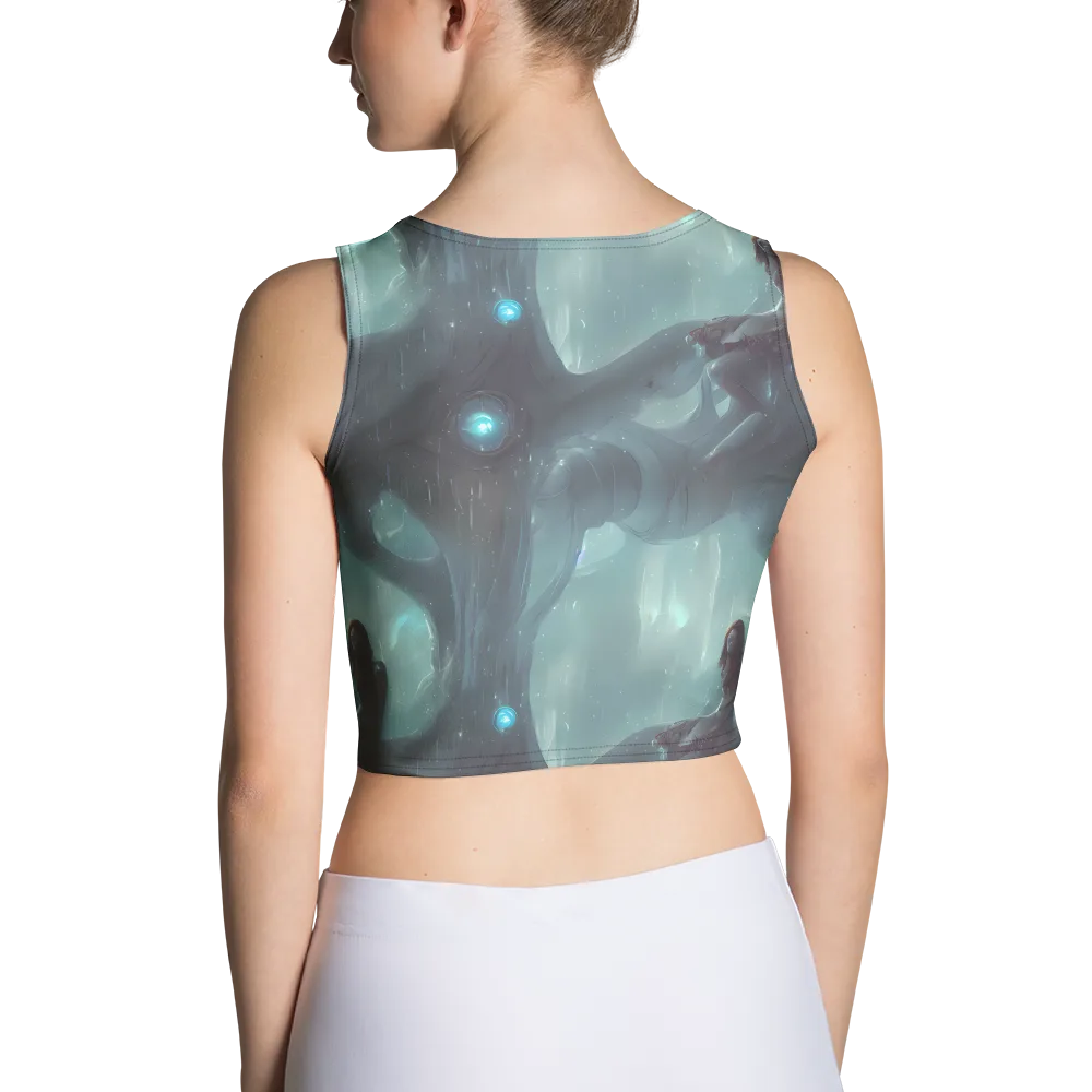 Liquid Serenity on Crop Top — Back